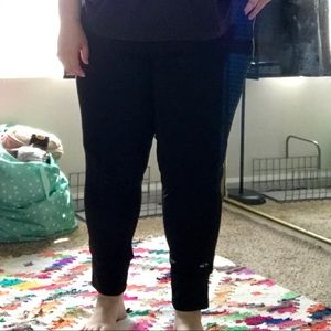 Champion Black Fleece Lined Joggers Plus Size XXL